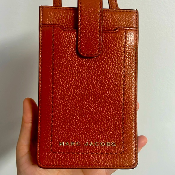 Phone Crossbody Bag MARC JACOBS  in Smoked Almond - Picture 2 of 7